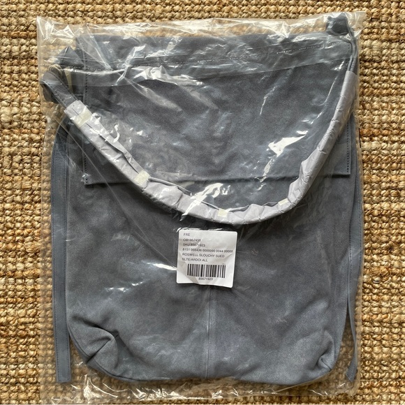 NEW Free People Roswell Slouchy Suede Messenger - Picture 8 of 12